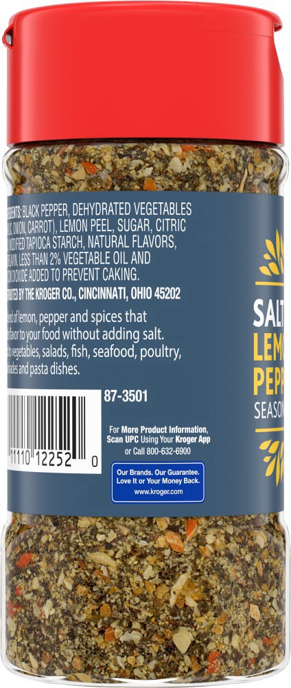 slide 2 of 4, Kroger Salt Free Lemon Pepper Seasoning - 2.5 Oz, 2.5 oz