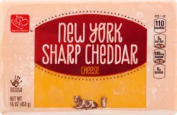 Harris Teeter™ New York Sharp Cheddar Chunk