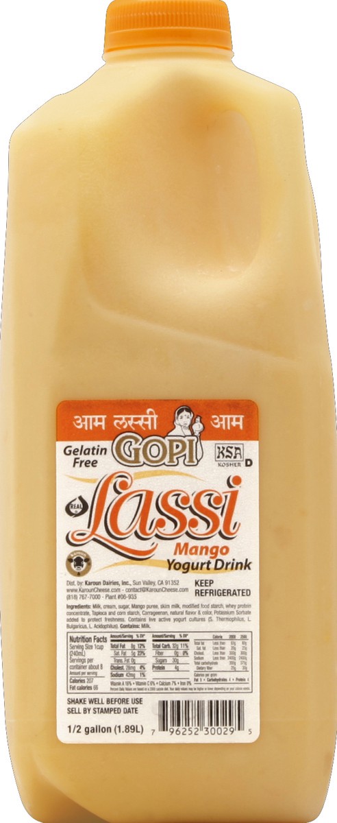 slide 3 of 5, Gopi Yogurt Drink 0.5 gl, 1 ct