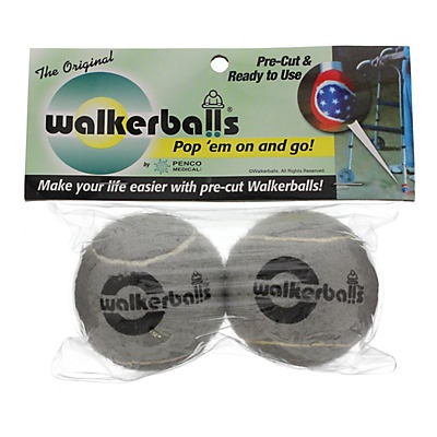 slide 1 of 1, Mabis Walker Balls, 2 ct