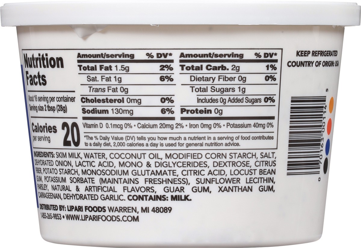 slide 7 of 9, Dairy Fresh French Onion Party Dip 16 oz, 16 oz