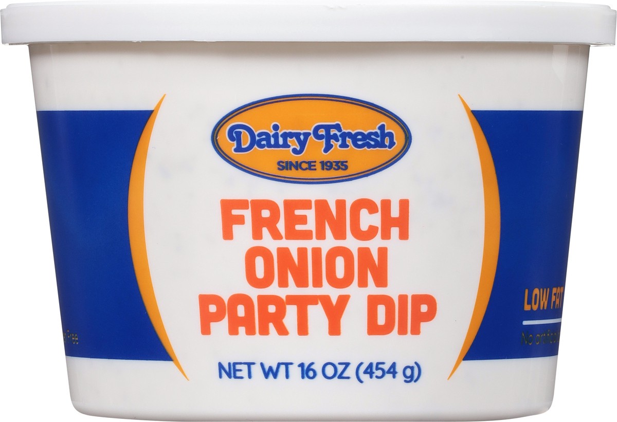 slide 3 of 9, Dairy Fresh French Onion Party Dip 16 oz, 16 oz