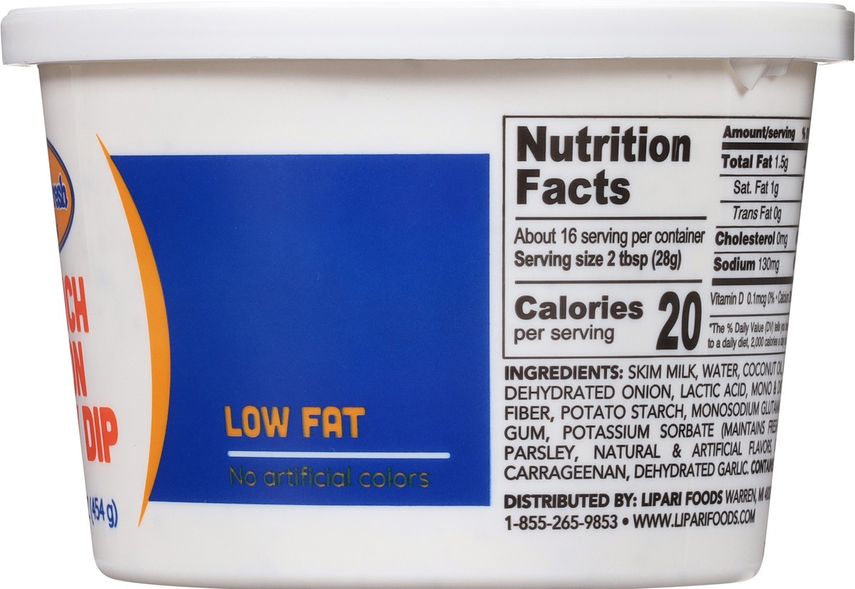 slide 8 of 9, Dairy Fresh French Onion Party Dip 16 oz, 16 oz