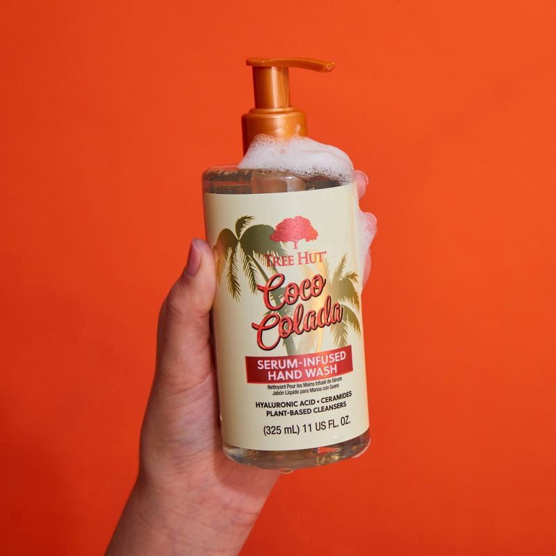 slide 3 of 9, Tree Hut Coco Colada Serum-Infused Hand Wash - 11 fl oz, 11 fl oz