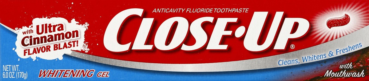 slide 1 of 6, Close-Up Toothpaste 6 oz, 6 oz