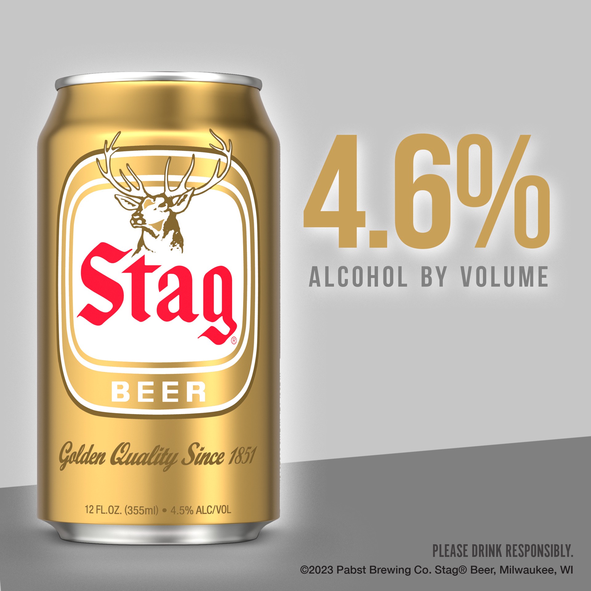 slide 2 of 10, Stag Beer, 12 Pack, 12 fl oz Cans, 12 ct