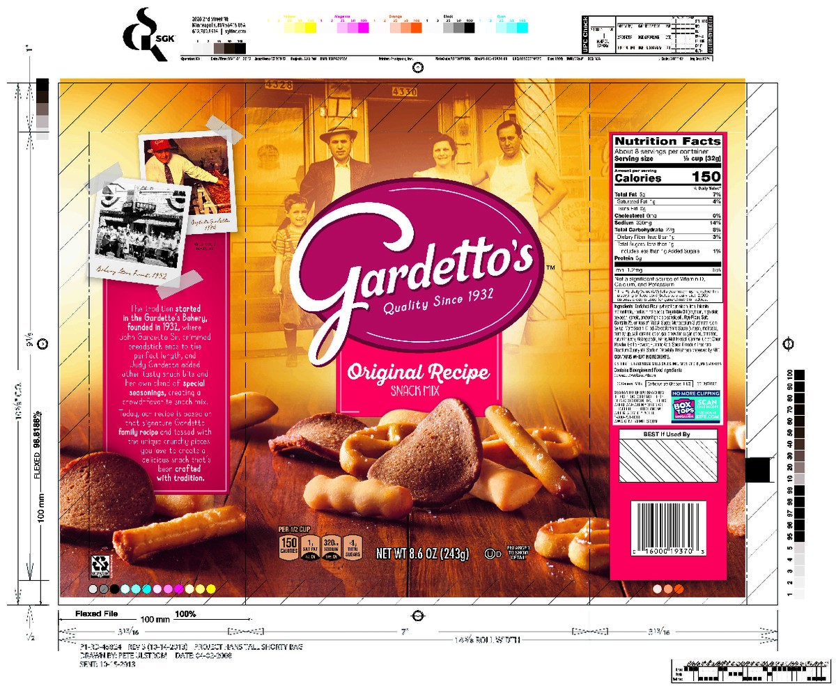 slide 3 of 15, Gardetto's Snack Mix, Original Recipe, Snack Bag, 8.6 oz, 8.6 oz