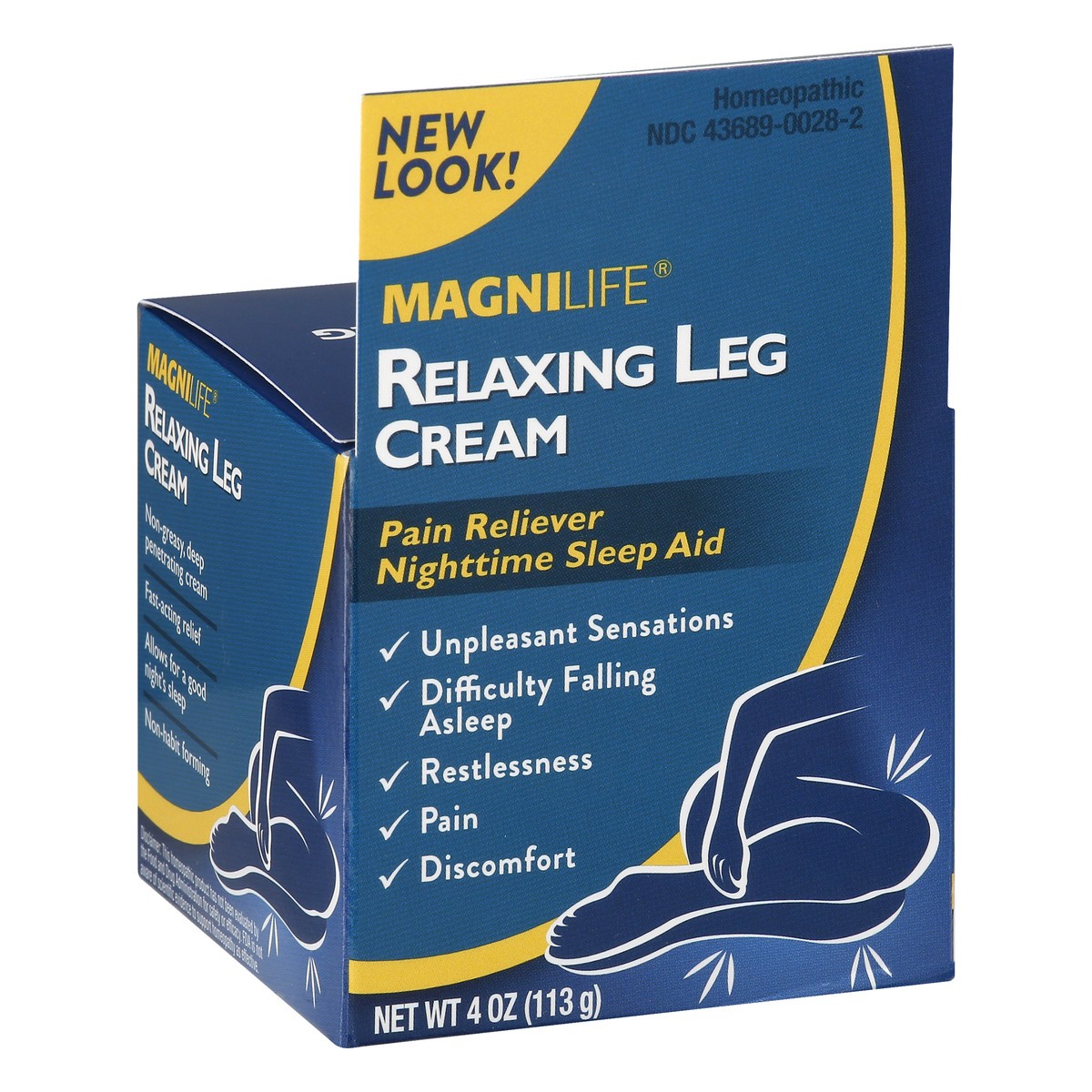 slide 2 of 9, MagniLife Relaxing Legs Cream, 4 Oz, 1 ct