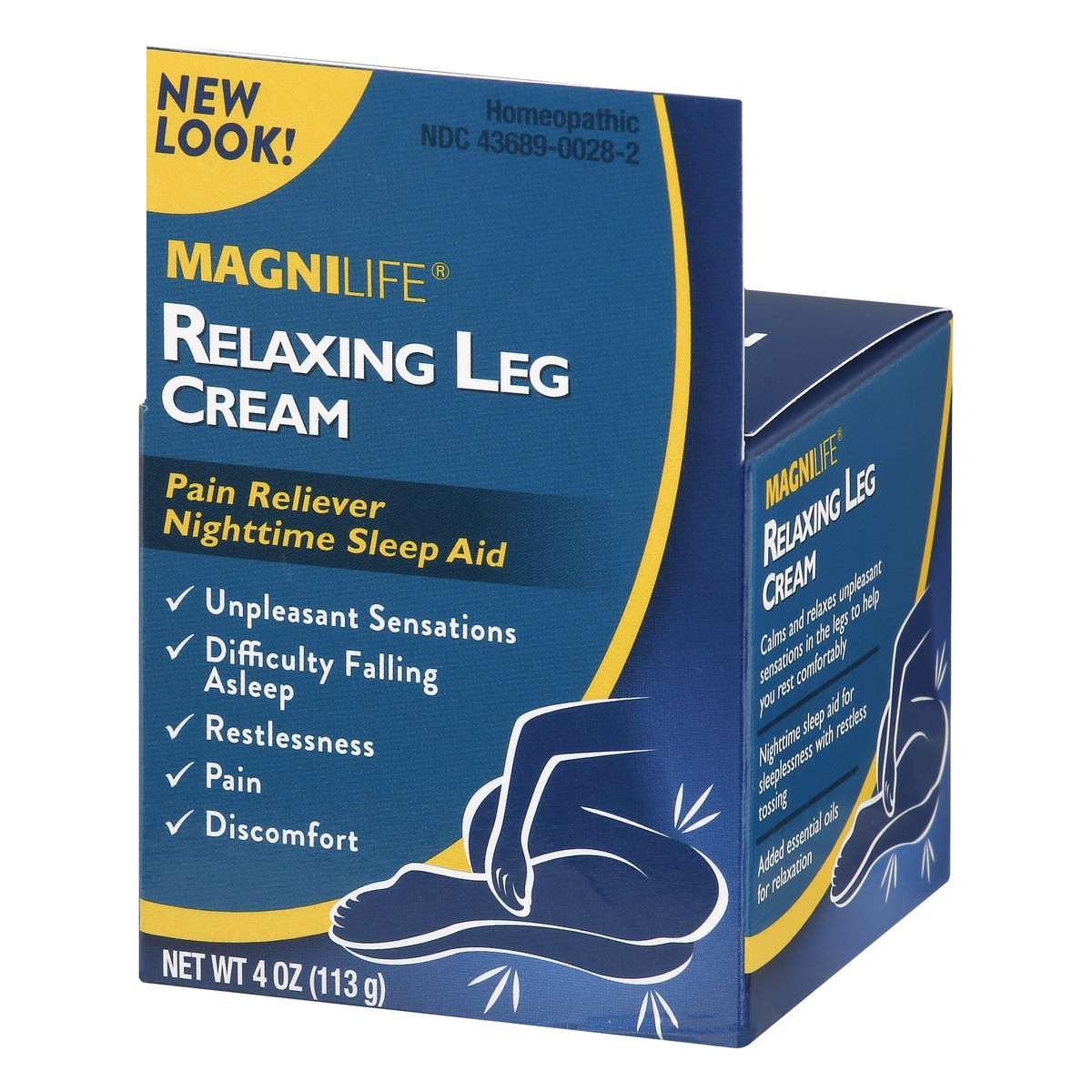 slide 3 of 9, MagniLife Relaxing Legs Cream, 4 Oz, 1 ct