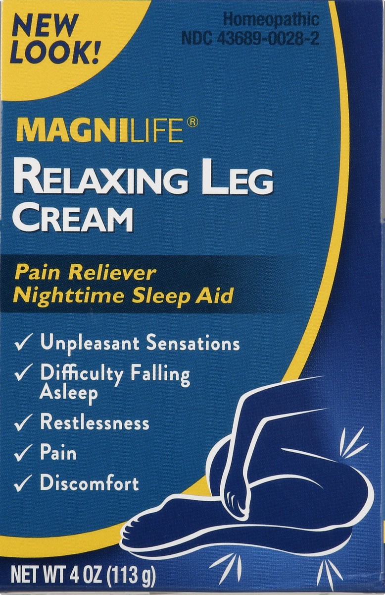 slide 8 of 9, MagniLife Relaxing Legs Cream, 4 Oz, 1 ct