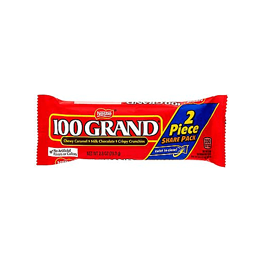 slide 1 of 1, 100 Grand King Size Bar, 2.8 oz