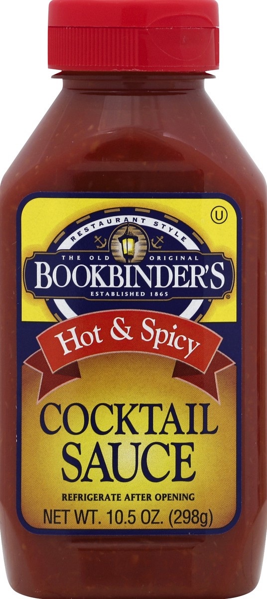 slide 6 of 6, Bookbinder's Hot Cocktail Sauce, 10.5 oz