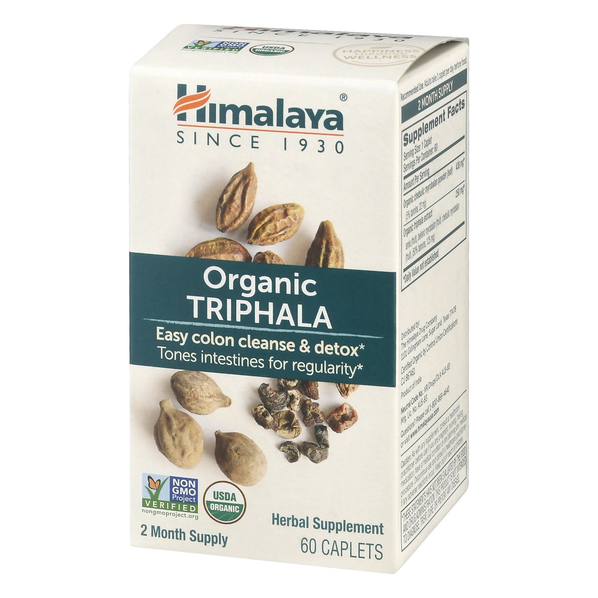 slide 9 of 9, Himalaya Organic Triphala, 60 ct