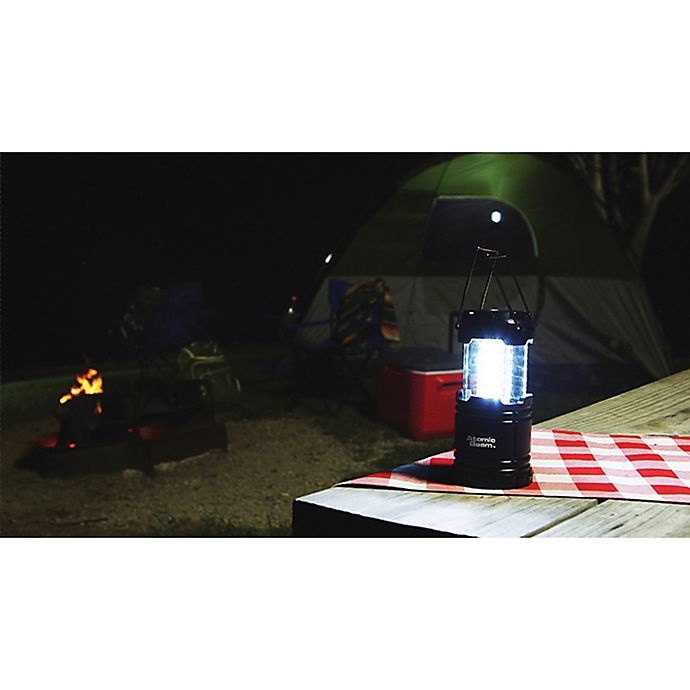 slide 5 of 5, As Seen on TV Atomic Beam Battery Operated Lantern - Black, 1 ct