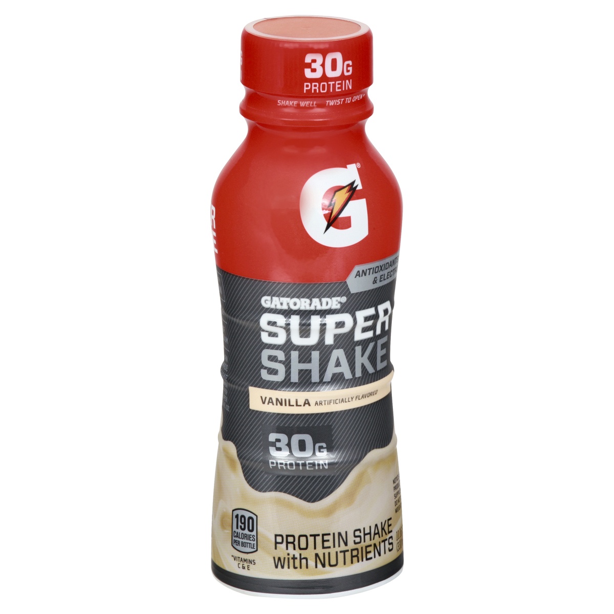 Gatorade Recover Protein Shake Vanilla (11.16 fluid ounce plastic
