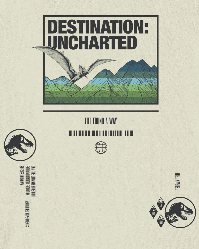 slide 2 of 2, Carter's Kid Jurassic World Short-Sleeve Graphic Tee - Ivory Ivory 8, 1 ct