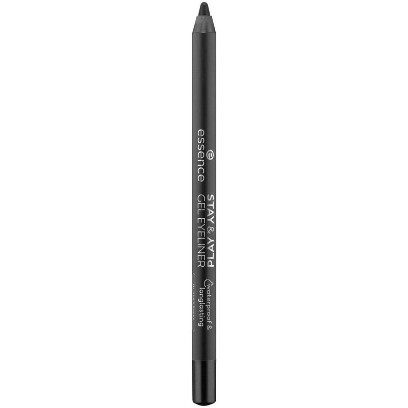 slide 1 of 6, ESSENCE Stay & Play Gel Eyeliner - 01 Black Raven - 0.04oz, 0.04 oz