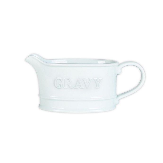 slide 1 of 1, Everyday White by Fitz and Floyd Bistro Gravy Boat, 22 oz