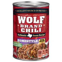 Wolf Brand Homestyle Chili with Beans 15 oz