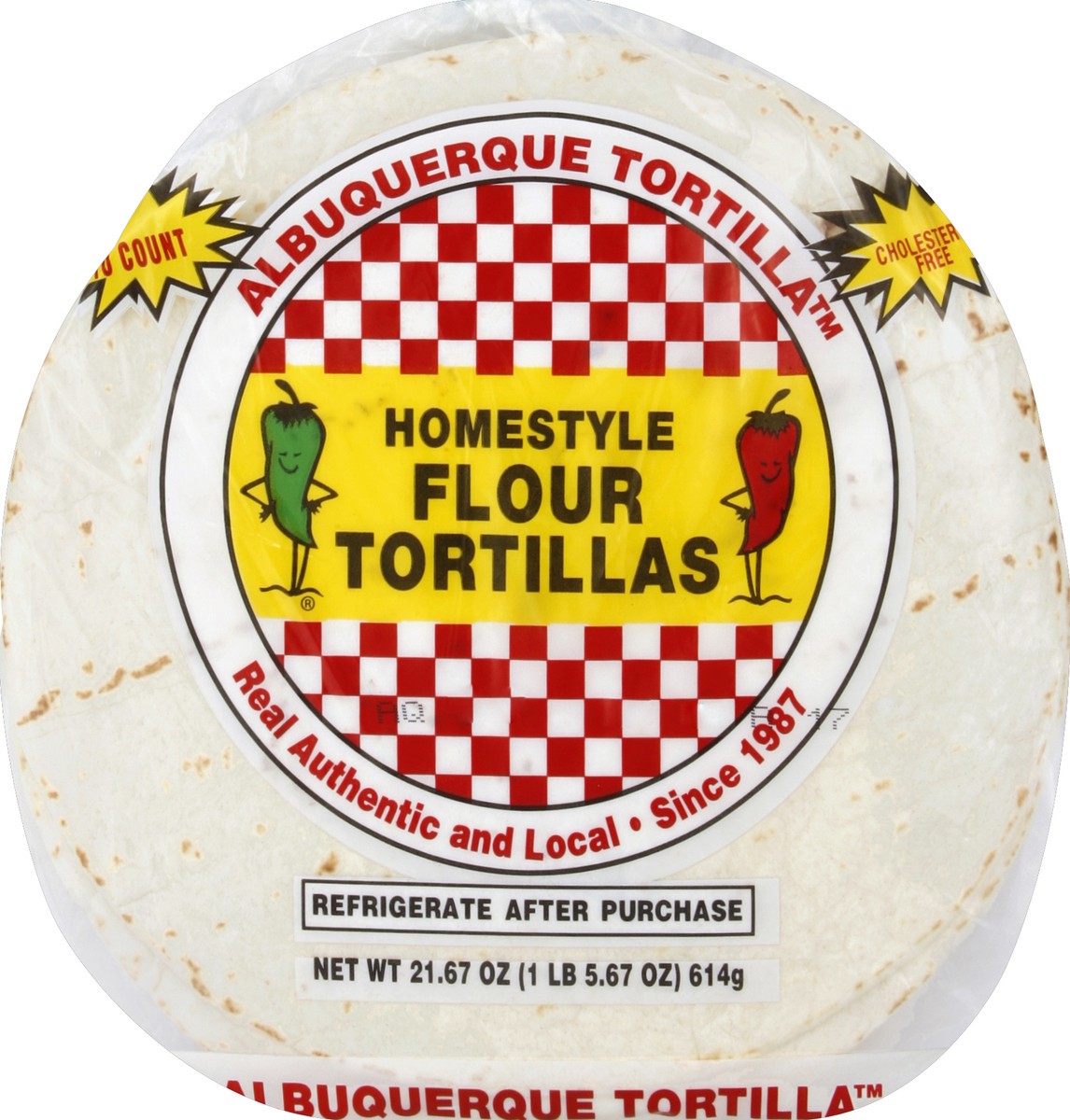 slide 5 of 5, Aloha Shoyu Albuquerque Homestyle Taco Size Flour Tortillas - 21.67oz/10ct, 10 ct