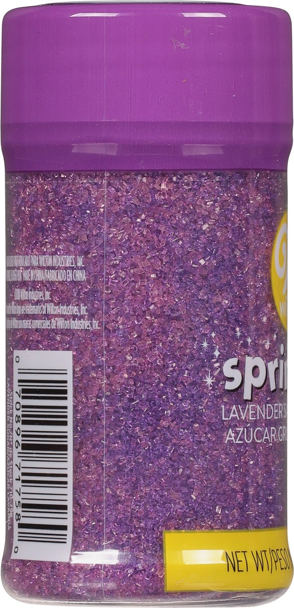 slide 10 of 14, Wilton Lavender Sanding Sugar Sprinkles 3.25 oz, 3.25 oz