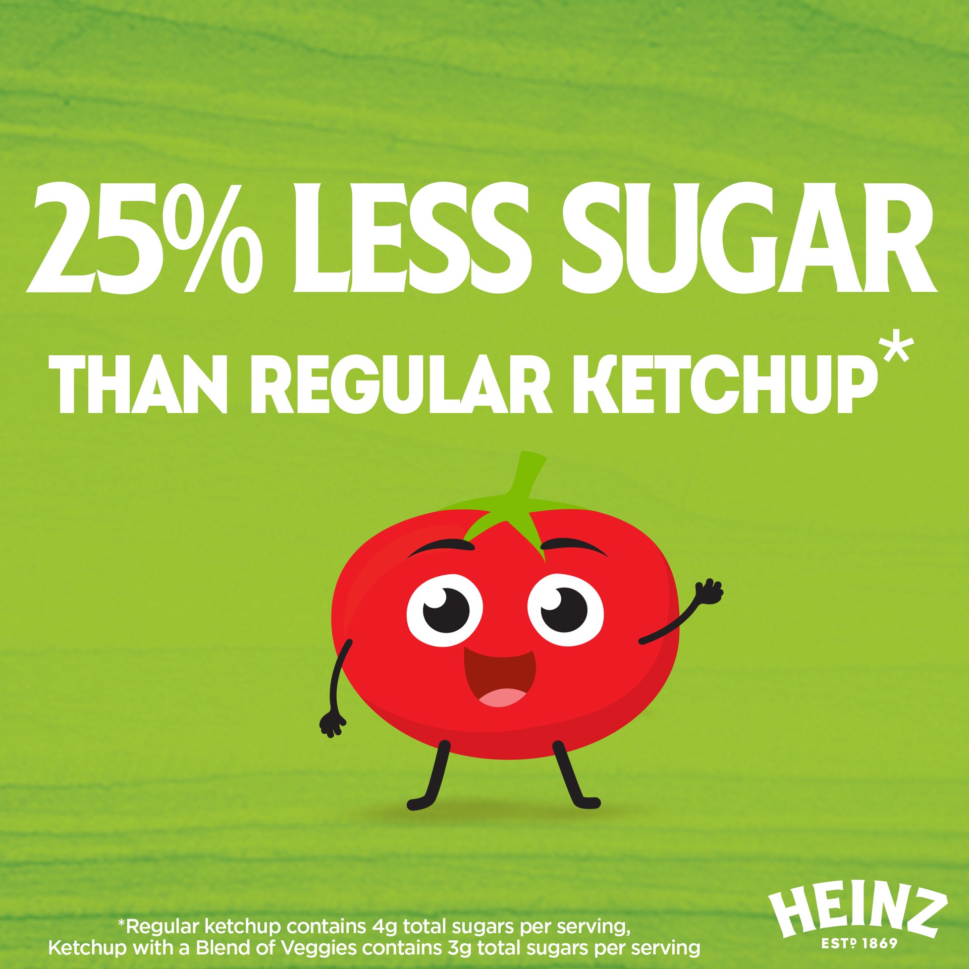 slide 2 of 9, Heinz Tomato Ketchup with a Blend of Veggies Bottle, 19.5 oz