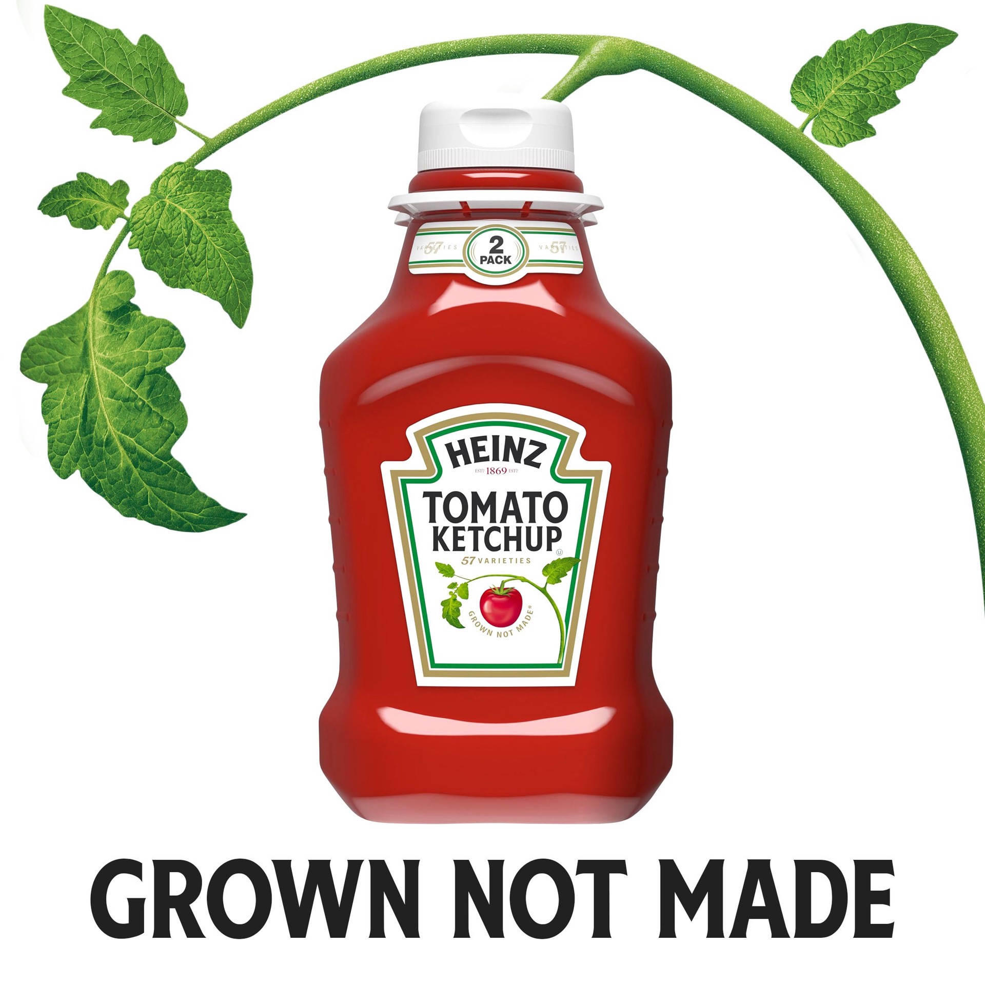 slide 2 of 7, Heinz Tomato Ketchup Pack, 2 ct; 50.5 oz