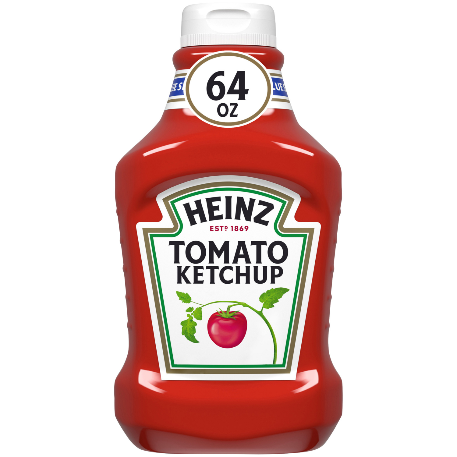 slide 1 of 8, Heinz Tomato Ketchup, 64 oz Bottle, 64 oz