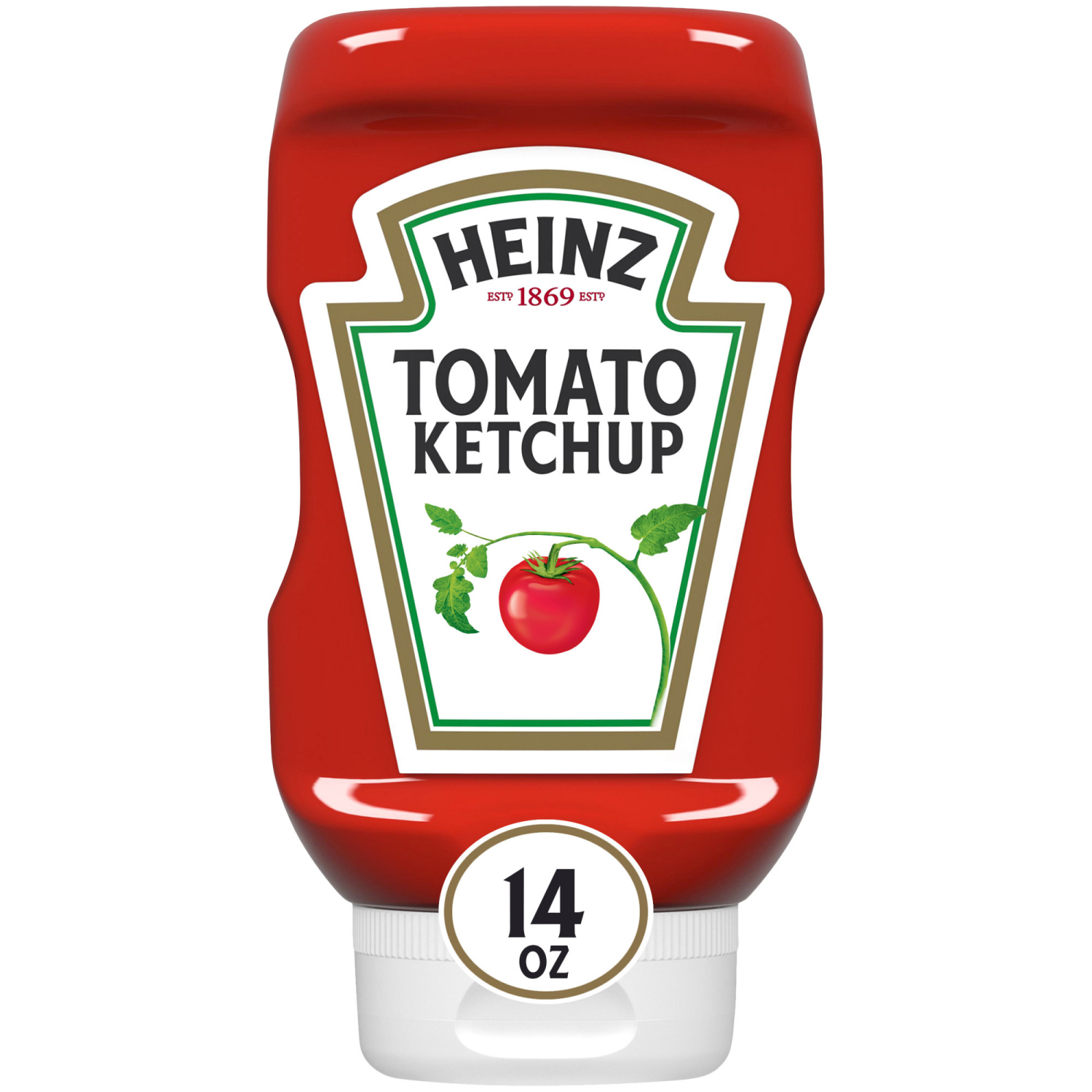 slide 1 of 8, Heinz Tomato Ketchup, 14 oz Bottle, 14 oz
