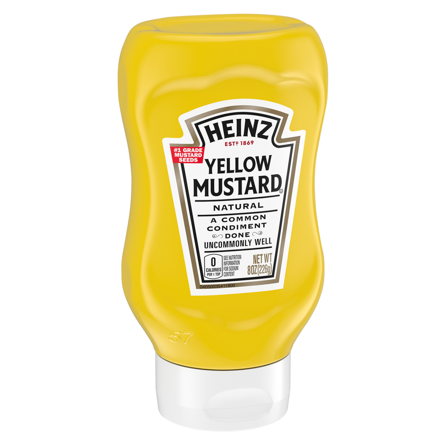 slide 4 of 8, Heinz Yellow Mustard, 8 oz Bottle, 8 oz