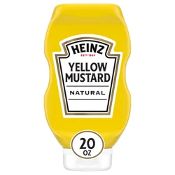 Heinz Yellow Mustard, 20 oz Bottle
