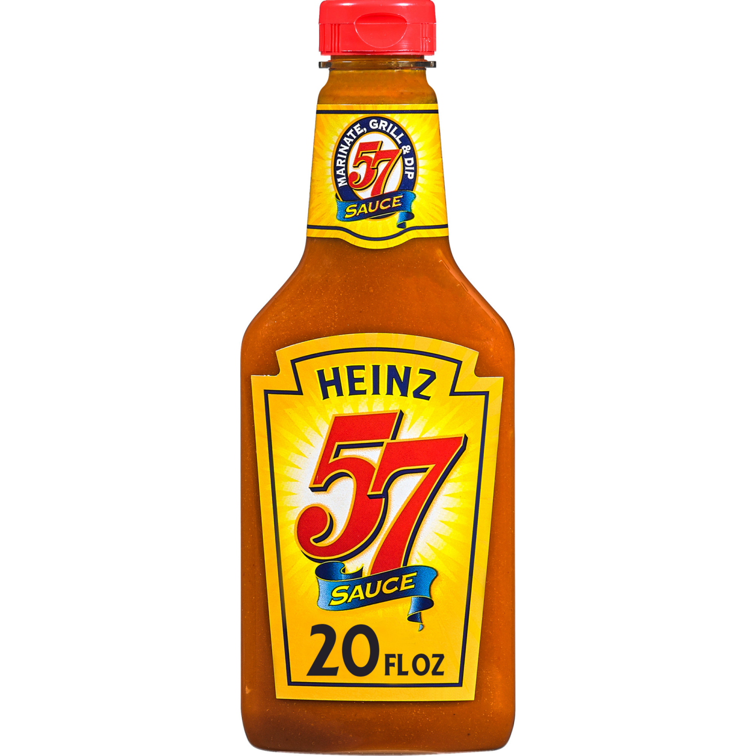 slide 1 of 5, Heinz 57 Sauce, 20 oz Bottle, 20 oz