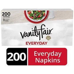 Vanity Fair Everyday Paper Napkins - 200 Count