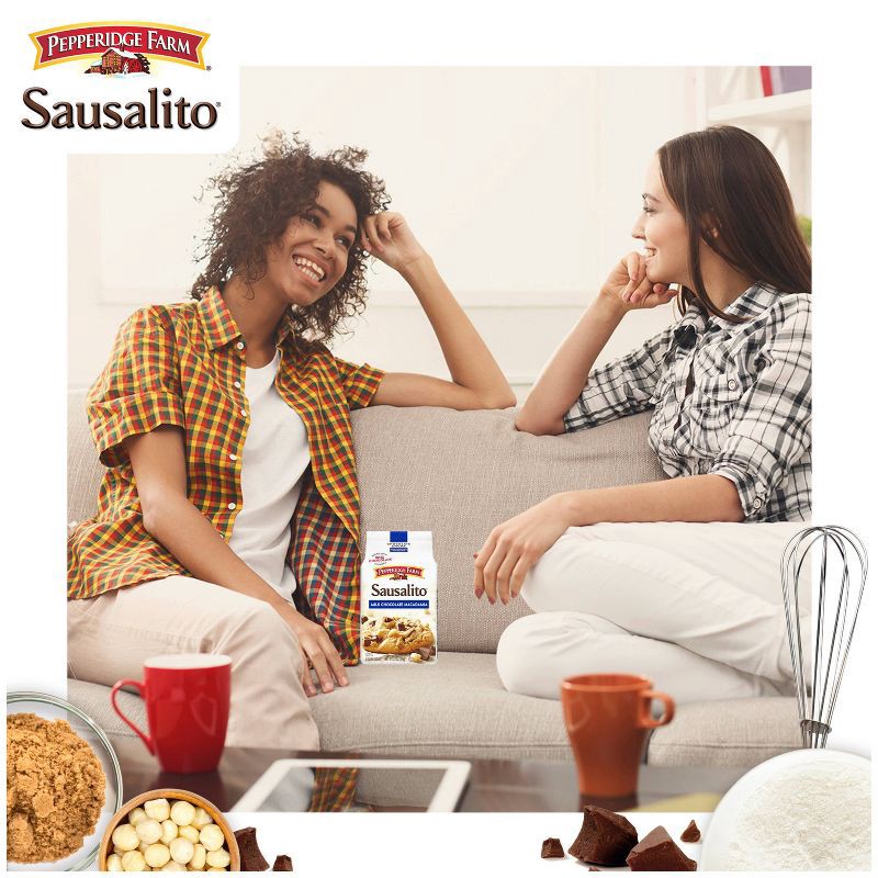 slide 4 of 10, Pepperidge Farm Sausalito Crispy Milk Chocolate Macadamia Cookies - 7.2oz/8ct, 7.2 oz, 8 ct