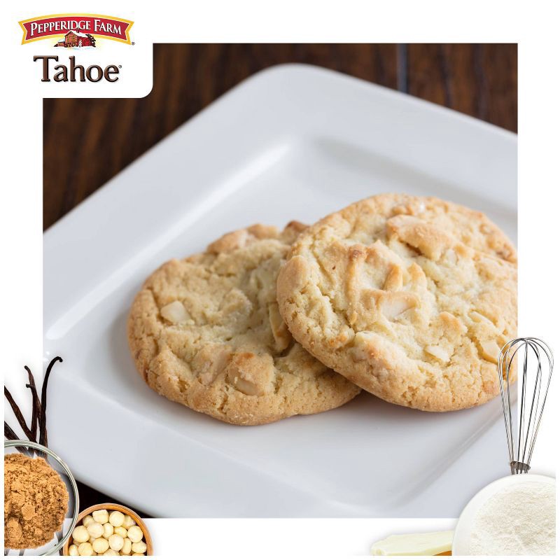 slide 3 of 9, Pepperidge Farm Tahoe Crispy White Chocolate Macadamia Cookies - 7.2oz/8ct, 7.2 oz, 8 ct