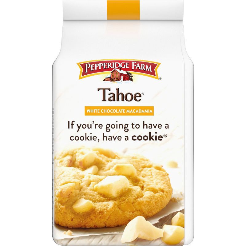 slide 6 of 9, Pepperidge Farm Tahoe Crispy White Chocolate Macadamia Cookies - 7.2oz/8ct, 7.2 oz, 8 ct