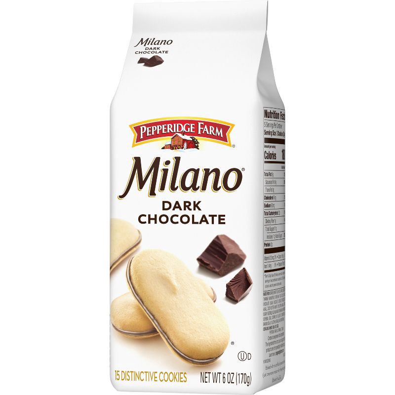 slide 7 of 8, Pepperidge Farm Milano Dark Chocolate Cookies - 6oz, 6 oz