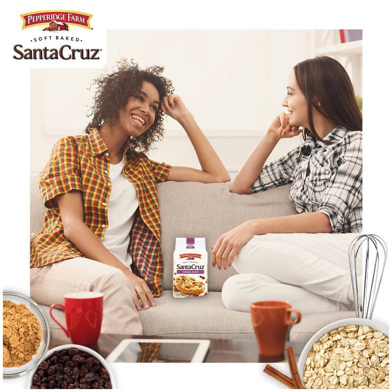 slide 5 of 8, Pepperidge Farm Santa Cruz Soft Baked Oatmeal Raisin Cookies - 8.6oz, 8.6 oz