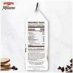 Pepperidge Farm Milano Milk Chocolate Cookies - 6oz/15ct