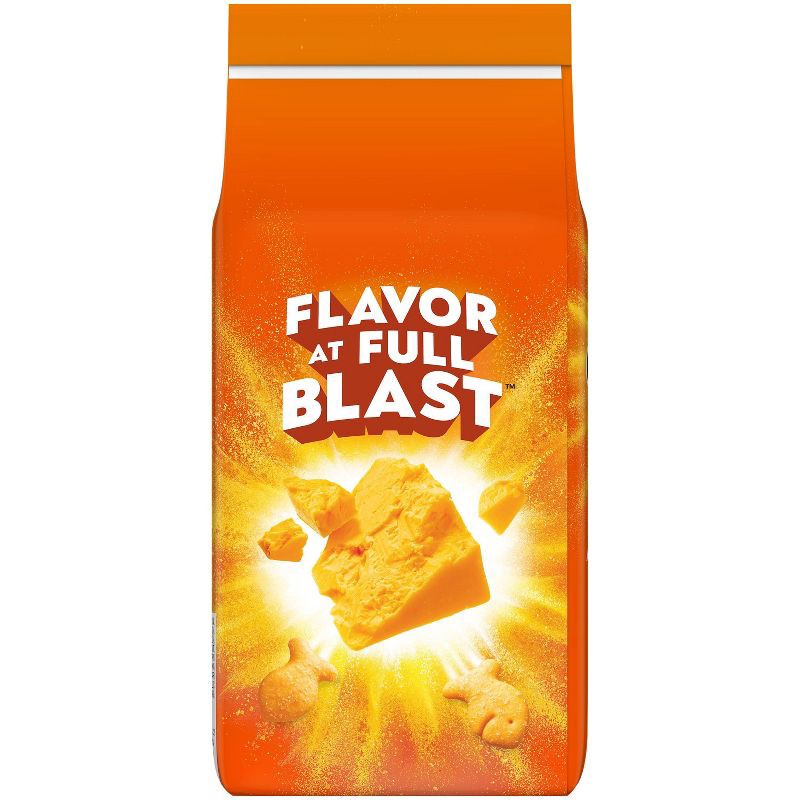slide 2 of 8, Goldfish Flavor Blasted Xtra Cheddar Cheese Crackers Bag - 6.6oz, 6.6 oz