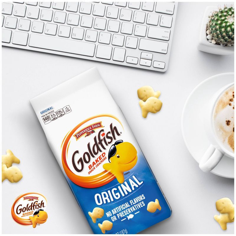 slide 4 of 10, Pepperidge Farm Goldfish Original Crackers - 6.6oz, 6.6 oz