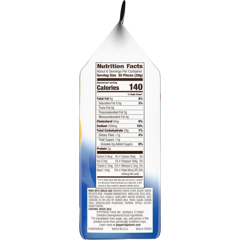 slide 7 of 10, Goldfish Original Crackers Snack Crackers Bag - 6.6oz, 6.6 oz