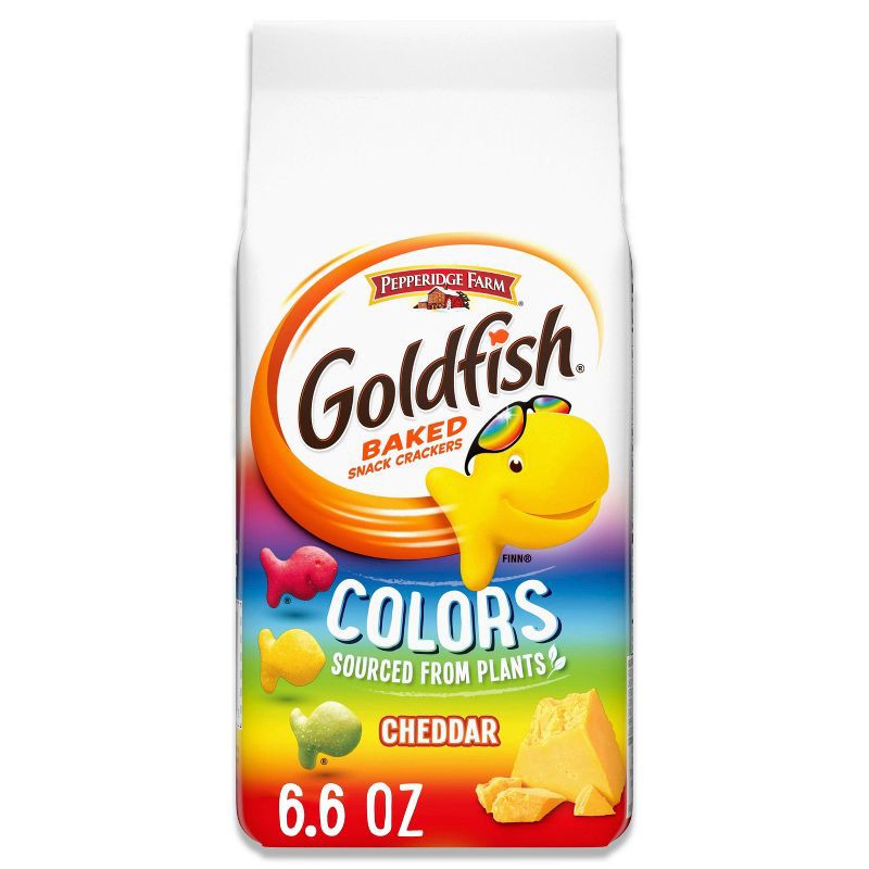 slide 1 of 10, Pepperidge Farm Goldfish Colors Cheddar Crackers - 6.6oz Bag, 6.6 oz