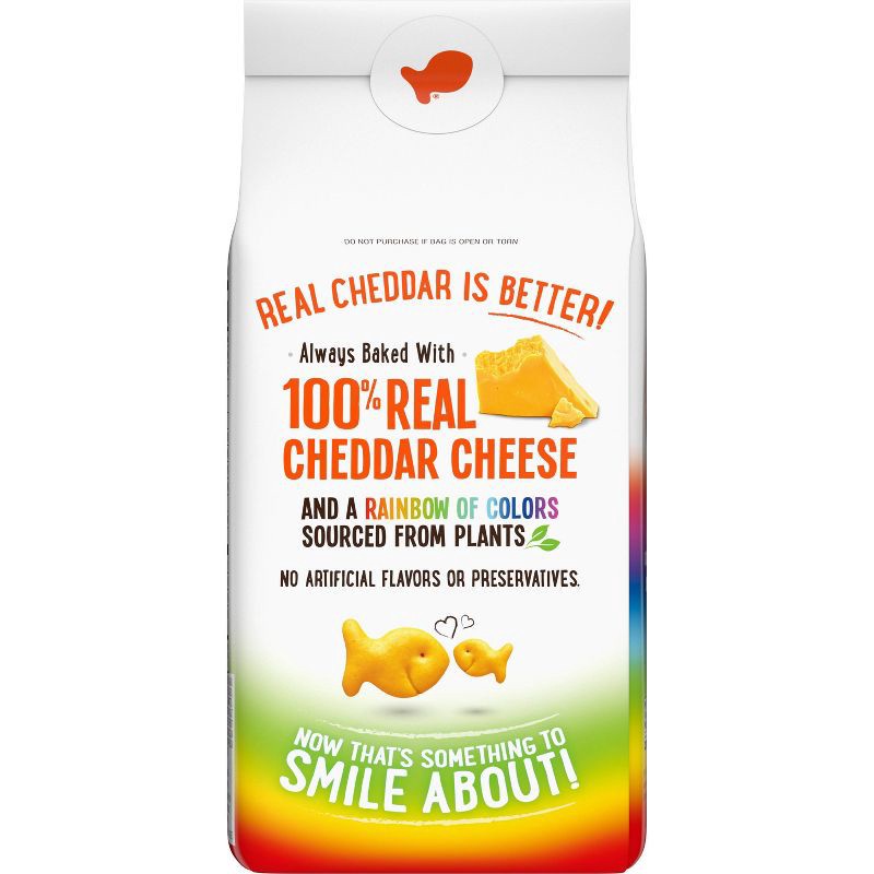 slide 6 of 11, Goldfish Colors Cheddar Cheese Crackers Bag - 6.6oz, 6.6 oz