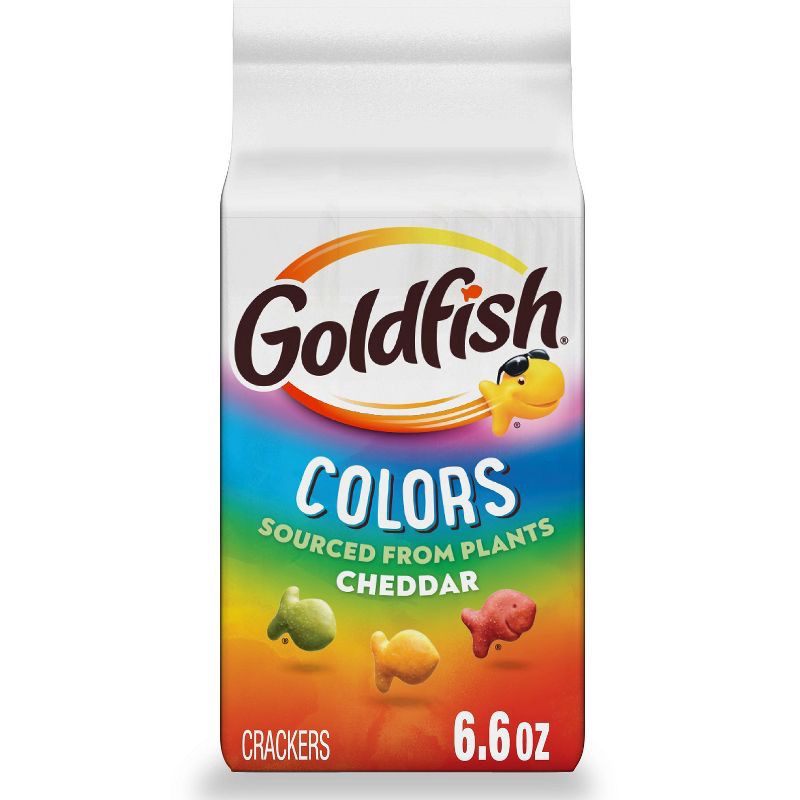 slide 1 of 11, Goldfish Colors Cheddar Cheese Crackers Bag - 6.6oz, 6.6 oz