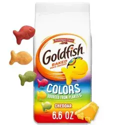 Pepperidge Farm Goldfish Colors Cheddar Crackers - 6.6oz Bag