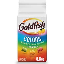 Goldfish Colors Cheddar Cheese Crackers Bag - 6.6oz