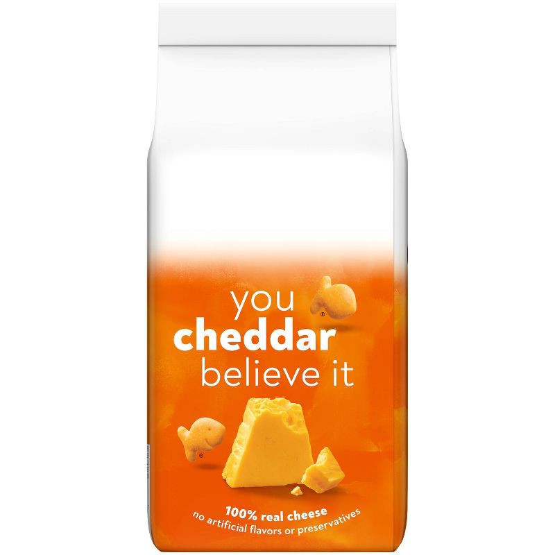 slide 3 of 10, Goldfish Cheddar Cheese Crackers Bag - 6.6oz, 6.6 oz