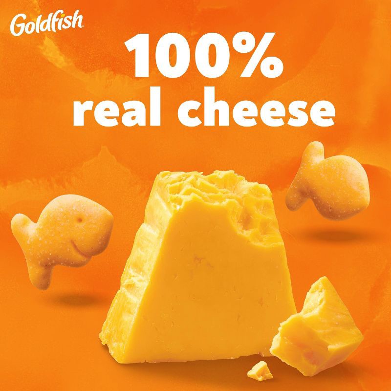 slide 4 of 10, Goldfish Cheddar Cheese Crackers Bag - 6.6oz, 6.6 oz