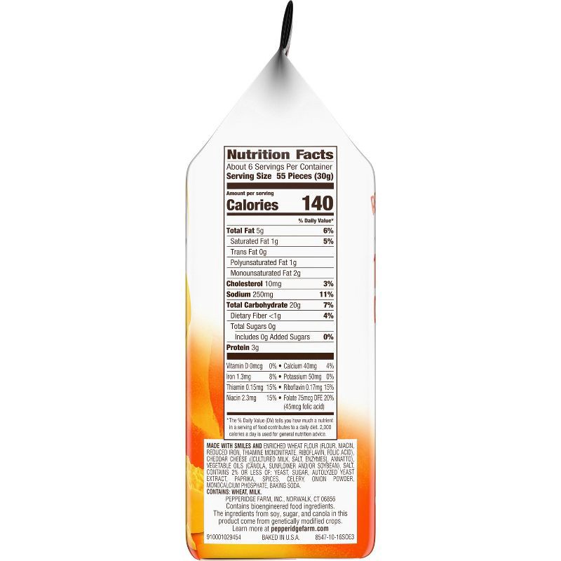 slide 7 of 10, Pepperidge Farm Goldfish Cheddar Crackers - 6.6oz, 6.6 oz